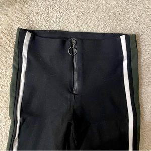 Zara leggings with stripes